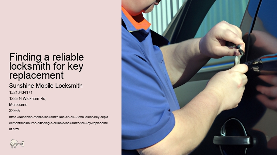 Finding a reliable locksmith for key replacement