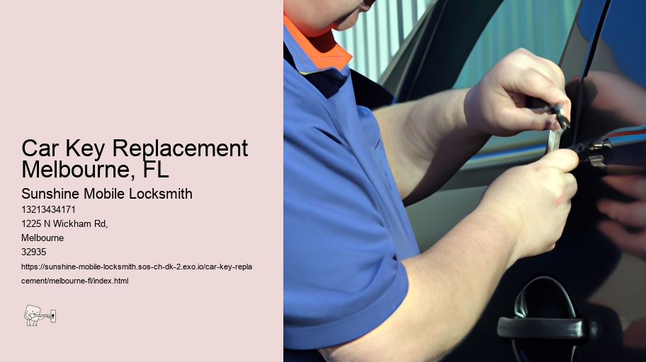 Car Key Replacement Melbourne, FL